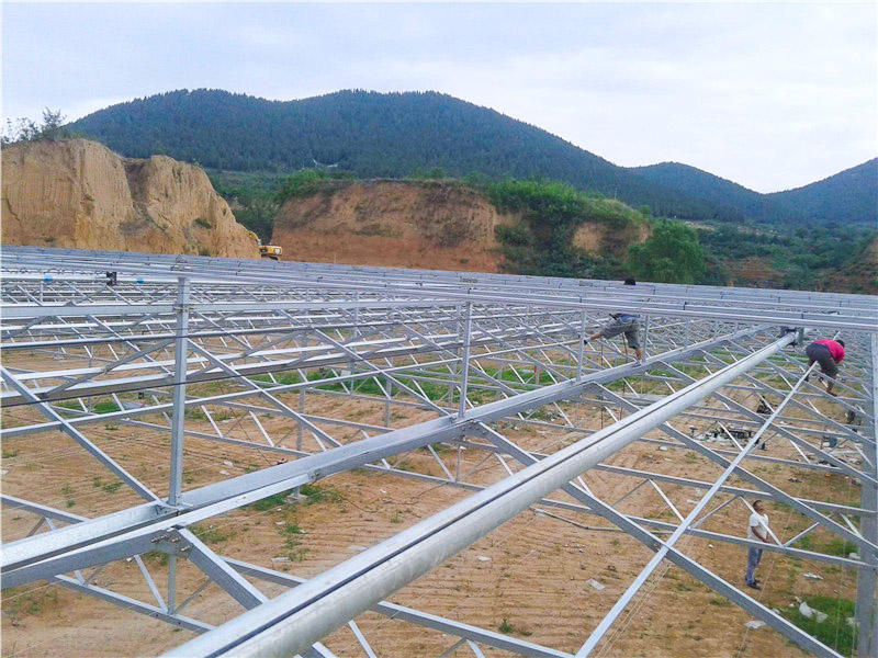 幾字鋼溫室骨架